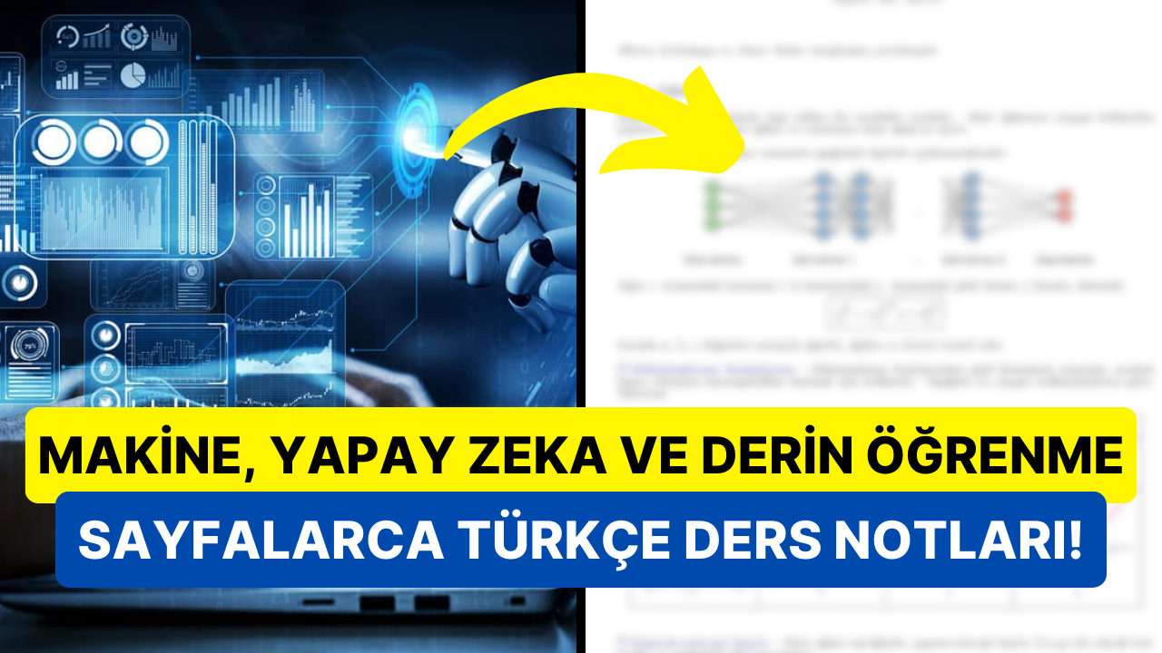 makine öğrenimi, derin öğrenme ve yapay zeka not - Onedio