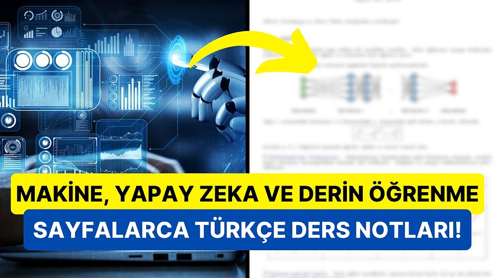 Makine Öğrenimi için Üniversite Okumanıza Gerek Yok: Stanford Çıkışlı Türkçe Ders Notları Ufkunuzu Açacak!