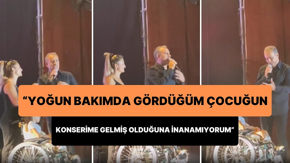 SMA'lı Çocuğu Sahneye Çıkardı: 'Yoğun Bakımda Gördüğüm Çocuğun Konserime Gelmiş Olduğuna İnanamıyorum'