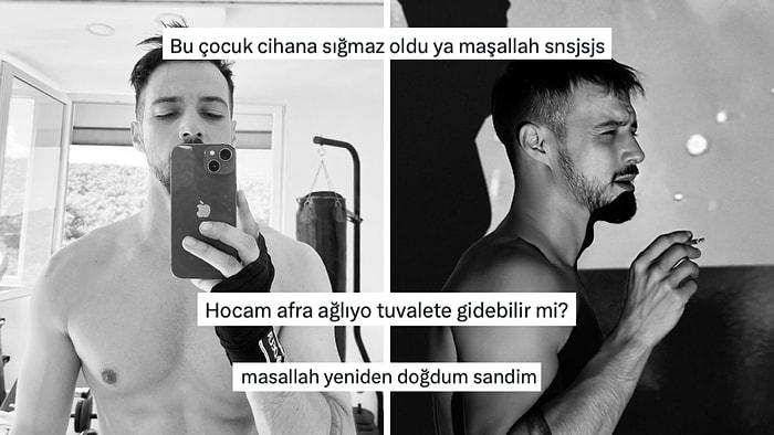 Yeni İmajıyla Spor Yaparken Fotoğraf Paylaşan Mert Yazıcıoğlu Görenlere "41 Kere Maşallah!" Dedirtti