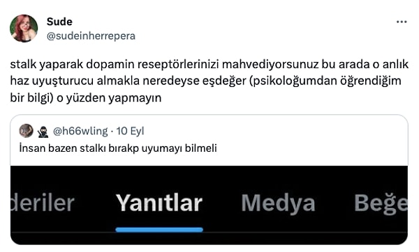 İşte o tweet: