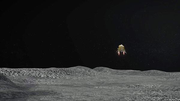 Ayrıca, Chandrayaan-3, Ay'a iniş yaptıktan kısa bir süre sonra bir hareketlilik tespit etti.