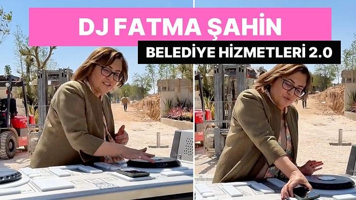 Gaziantep Büyükşehir Belediye Başkanı Fatma Şahin DJ Setinin Başında