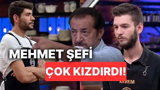 MasterChef All Star'da Sergen'in Vukuatları Bitmiyor: Bu Sefer Mehmet Şef'i Bile Dinlemedi