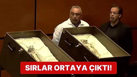 Meksika'da Uzaylılara Ait Olduğu Söylenen Bin Yıllık İki Ceset Sergilendi