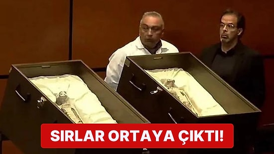 Meksika'da Uzaylılara Ait Olduğu Söylenen Bin Yıllık İki Ceset Sergilendi