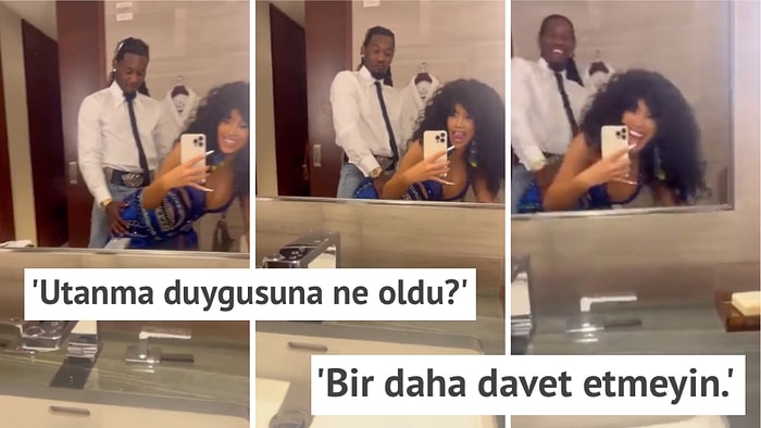 MTV Ödül Töreninde Cardi B ve Offset'in Yetişkin Filmini Aratmayan Videosu Ayarlarımızla Oynadı