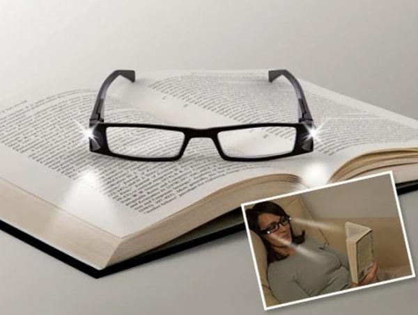 2. Toptancı Kapında Led Işıklı Kitap Okuma Gözlüğü