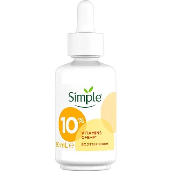17. Simple Booster Serum %10 C+F+E Vitamini
