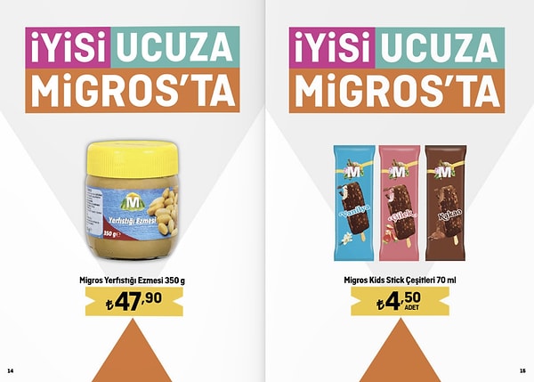 Migros Yerfıstığı Ezmesi 350 g 47,90 TL