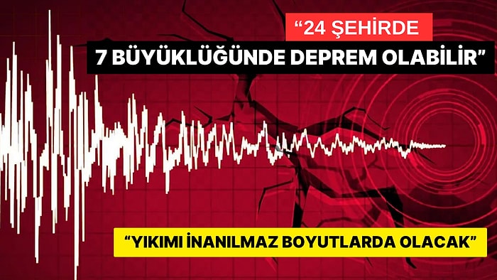 24 İle Dikkat Çeken Naci Görür, ''İstanbul Depremi Fazla Uzakta Değil, Yıkımı İnanılmaz Boyutlarda Olacak”