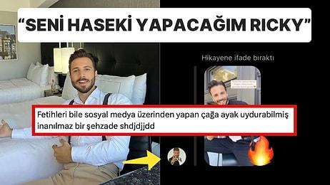 Ricky Martin'in Osmanlı Torunu Zannedilen Sina Osmanoğlu'na Alev Atması Herkesin Dalga Konusu Oldu