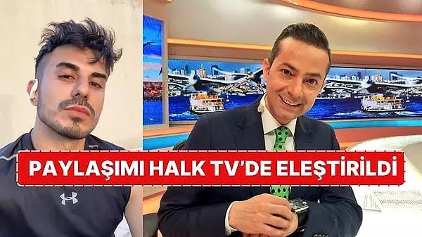 Sosyal medya platformları Instagram ve Youtube üzerinden mizah içerikleri üreten Halil İbrahim Göker'in bir paylaşımı, geçtiğimiz seçimlerde milletvekili adayı olan şu anda da Halk TV ekranlarında sunuculuk yapan İrfan Değirmenci tarafından eleştirildi.