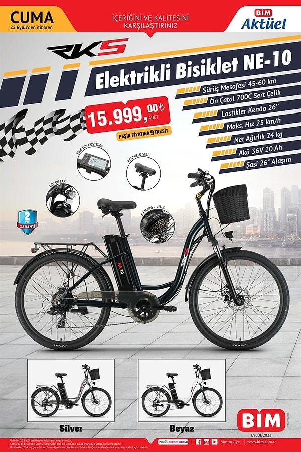 RKS NE-10 Elektrikli Bisiklet 15.999 TL