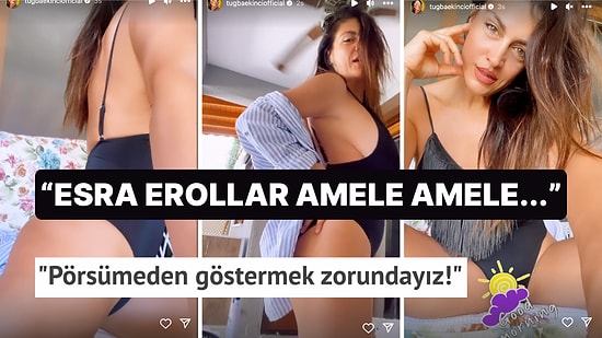 Tuğba Ekinci, Mayolu Dansıyla ve Ardından Söyledikleriyle Ağızları Açık Bıraktı
