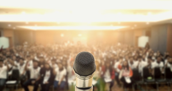 How do you feel about public speaking?