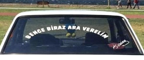 Türk kültürünü yansıtan bu yazıları arabalarında yazanlar böylelikle bizimle iletişim kurar, okuyanlarsa hayran kalır.