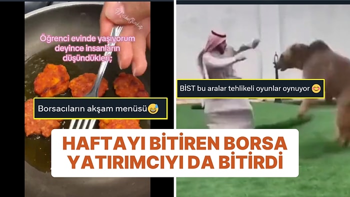 Dertleri Derya Olan Yatırımcının Hissede Zararını Pozitif Hislere Döndürdüğü Haftanın Borsa Goygoyları