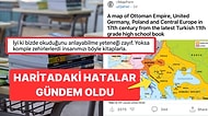 11. Sınıf Lise Kitabındaki 17. Yüzyıl Osmanlı Tarihi Haritasının Yanlış Çizilmesi Tartışmalara Yol Açtı