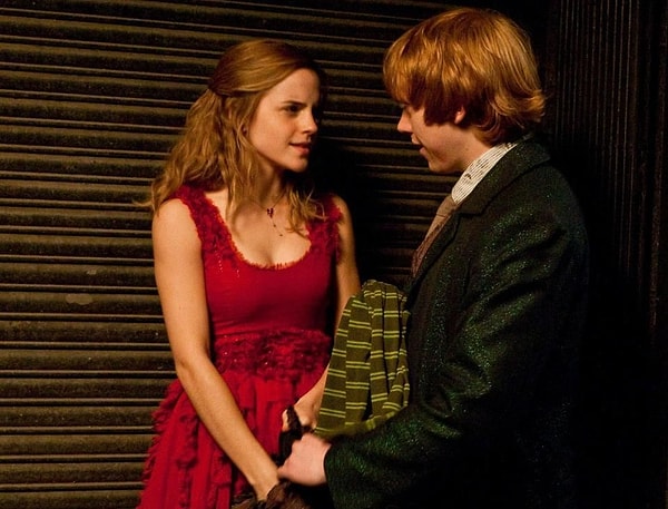 Ron Weasley and Hermione Granger