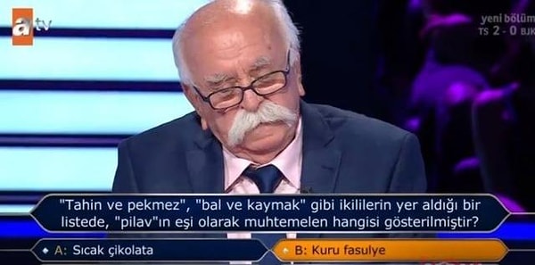 Arif Suyolcu, henüz baraj sorusundayken kafası karıştı ve joker hakkını kullanmak istediğini söyledi.