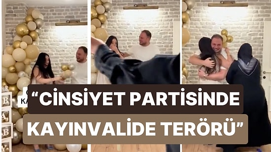 Bir Cinsiyet Açıklama Partisinde Kayınvalidenin Hareketi Tepki Çekti