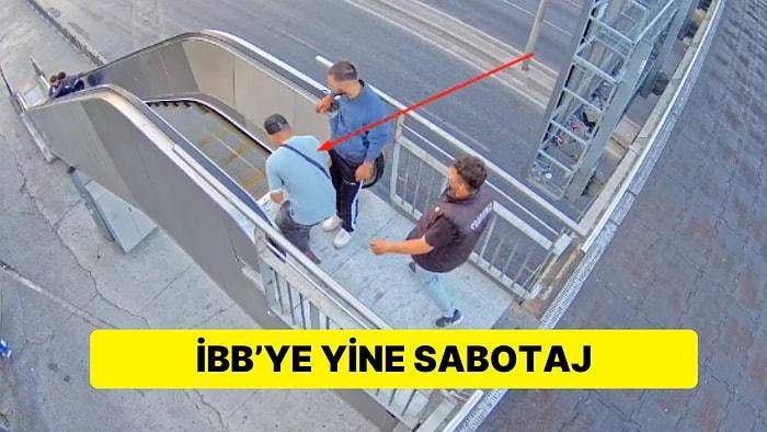 İBB’ye Operasyon Devam Ediyor: Yürüyen Merdiveni Böyle Kapattılar