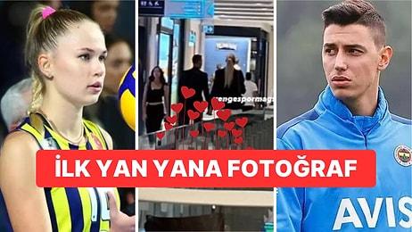 Fenerbahçeli Voleybolcu Arina Fedorovtseva ve Kaleci Berke Özer Aşkı Fotoğrafla Belgelendi