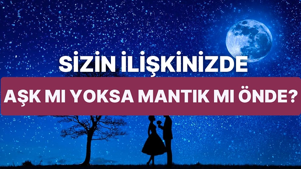 Sizin İlişkiniz Mantık mı Yoksa Aşk Üzerine mi Kurulu?