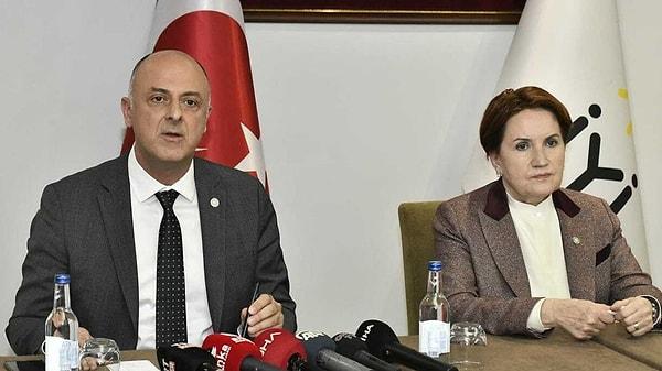 Temaslarda bulunmak için İzmir’e gelen İYİ Parti Genel Başkanı Meral Akşener, "Ümit Özlale kardeşimin İzmir Büyükşehir Belediye Başkanlığı adaylığını ve inşallah belediye başkanı olacağını ilan ediyorum." ifadelerini kullandı.