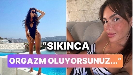 Selin Ciğerci Orgazm Paylaşımıyla Gündemde Bomba Etkisi Yarattı!