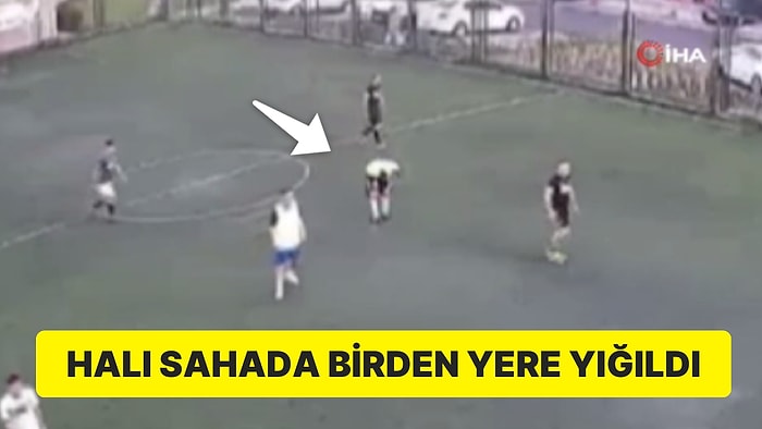 Birden Yere Yığıldı: Halı Sahada Kalp Krizi Kameralarda