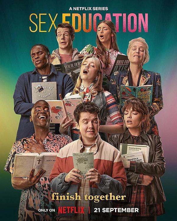 Netflix’in BAFTA ödüllü dizisi Sex Education, 4. sezonuyla izleyicilerine veda ediyor.