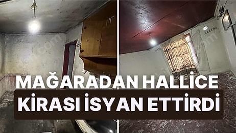 Cilalı Taş Devrine Döndüren İstanbul'daki Mağaradan Hallice Eve 8.500 TL Kira İstendiğini Gören İsyan Etti