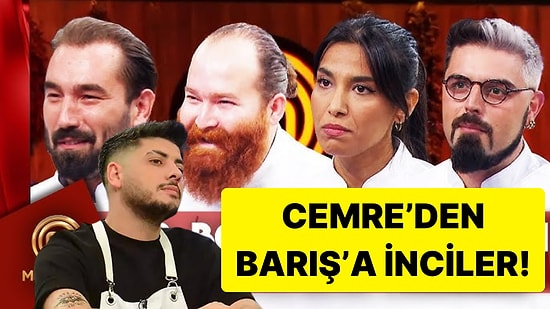 Şampiyonlar Geldi: MasterChef'in Son Fragmanında Cemre'nin Barış'a Yargı Dağıtması Olay Oldu