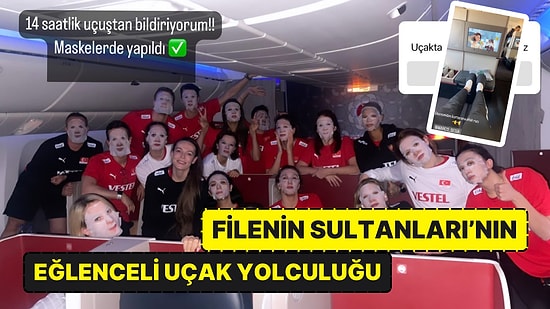 Filenin Sultanları'nın 14 Saatlik Uçak Yolculuğundan Gözlerinizden Kalpler Çıkaracak Kareler!