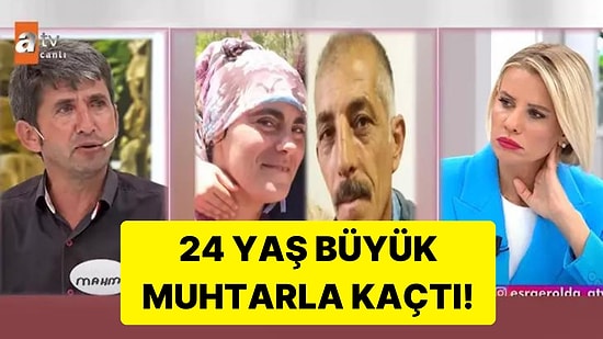 "Bana Bağımlıydı, Ayaklarımı Yıkardı" Esra Erol'da Eşi Köy Muhtarıyla Kaçan Adam Anlattıklarıyla Şaşırttı