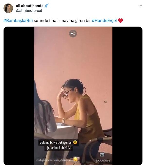 İşte bu paylaşımın ardından Hande Erçel'le ilgili birçok yorum yapıldı sosyal medyada...