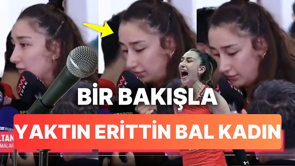 Hande Baladın'ın Bir Bakışıyla Muhabire Ayar Verdiği Video Sizi Fena Şekilde Etkileyecek