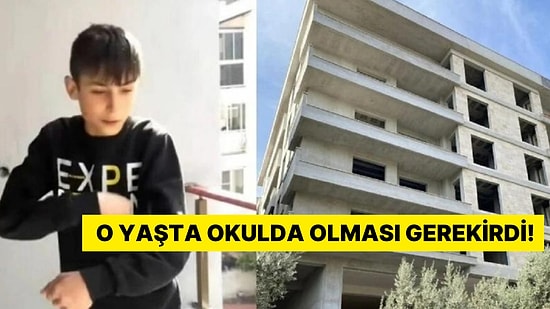Manisa'da Acı Olay! İnşaatın 5'inci Katından Düşen 16 Yaşındaki Çocuk İşçi Öldü