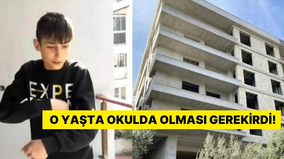 Manisa'da Acı Olay! İnşaatın 5'inci Katından Düşen 16 Yaşındaki Çocuk İşçi Öldü