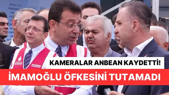 Ekrem İmamoğlu Kameralar Önünde Öfkelendi: CHP'li Başkana Sert Çıktı