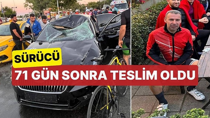 Bisikletli Doğanay Güzelgün'e Çarparak Ölümüne Neden Olmuştu: Sürücü 71 Gün Sonra Teslim Oldu