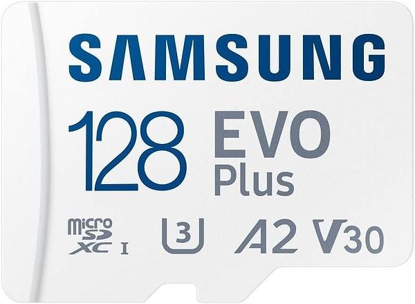 8. Samsung EVO Plus microSD Hafıza Kartı 128 GB