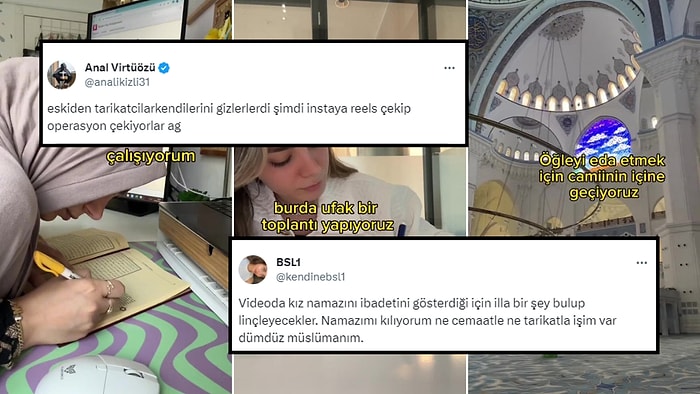 Namaz Kılıp Kur'an Okuyan Gencin Yaptığı 'Benimle Bir Gün Vlogu' İçin 'Tarikatçı' Diyen Kullanıcı Tepki Çekti