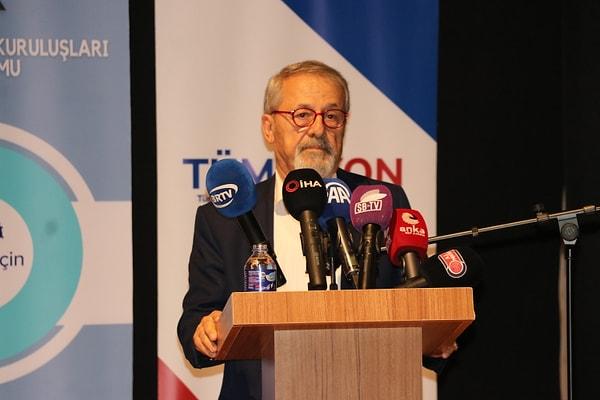 İstanbul Teknik Üniversitesi Öğretim Üyesi ve yer bilimci Prof. Dr. Naci Görür, Karabük'te düzenlenen konferansta deprem konulu konuşma yaptı.