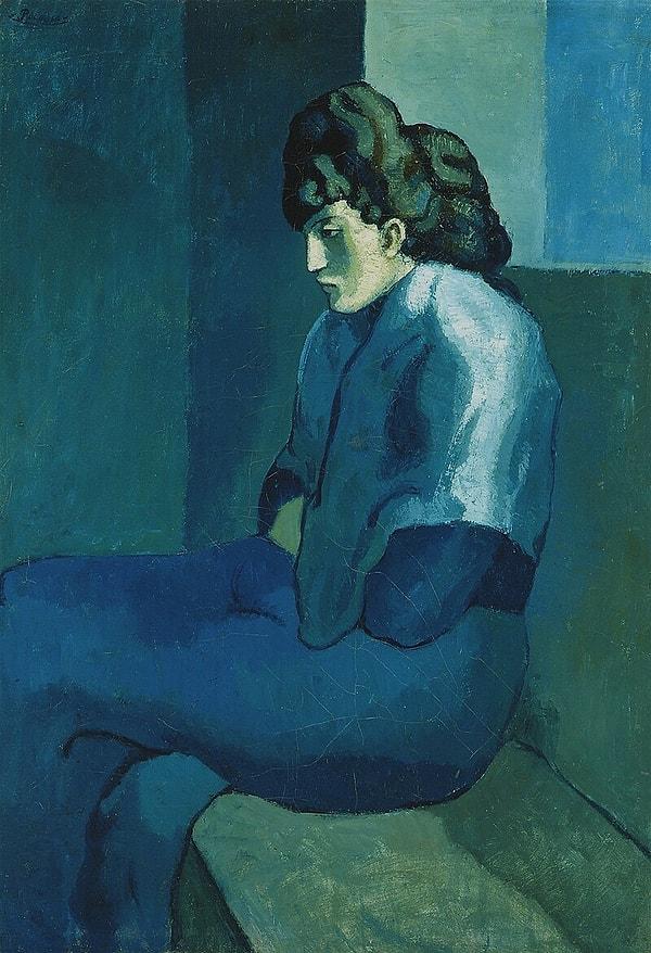 1. Femme assise (Melancholy Woman) – Picasso