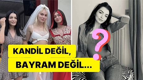 Aleyna Tilki'nin Annesinin Başını Örtüp Verdiği Pozları ve Köşeye İliştirdiği Notu Görenler Anlam Veremedi