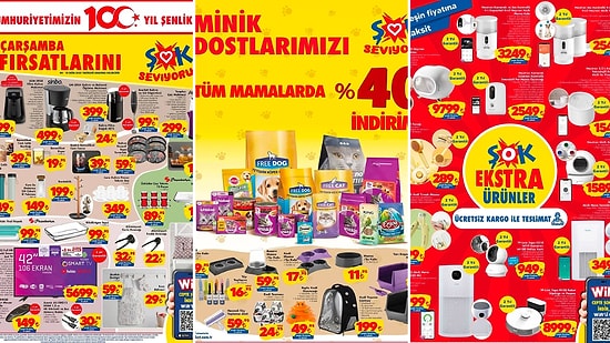 ŞOK'a Kahve Makineleri Geliyor! 4 Ekim 2023 ŞOK Aktüel Ürünler Kataloğu