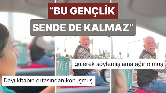 Trafikte Kendi Halinde Dans Ederken Yanda Bekleyen Amcadan Aldığı Hayat Dersiyle Neye Uğradığını Şaşıran Kadın